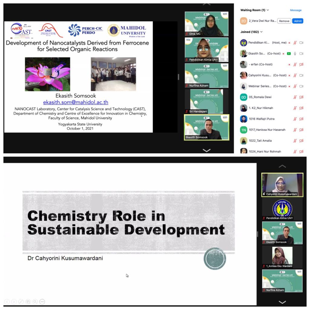 Chemistry Education Department Webinar Series 3 Program Studi